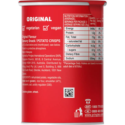 Pringles Original Salted Potato Chips 53g