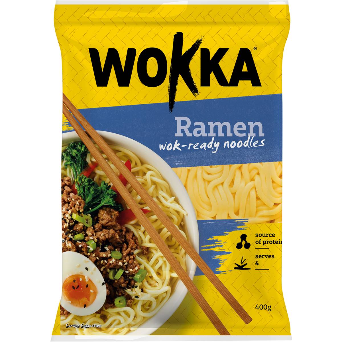 Wokka Ramen Noodles 400g