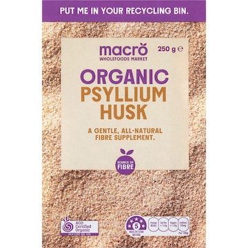 Macro Organic Psyllium Husk 250g