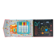 Floss & Rock Chalk Board Sketchbook Construction Art and Craft for Kids 3yrs+