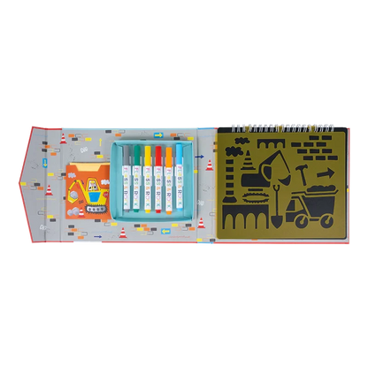 Floss & Rock Chalk Board Sketchbook Construction Art and Craft for Kids 3yrs+