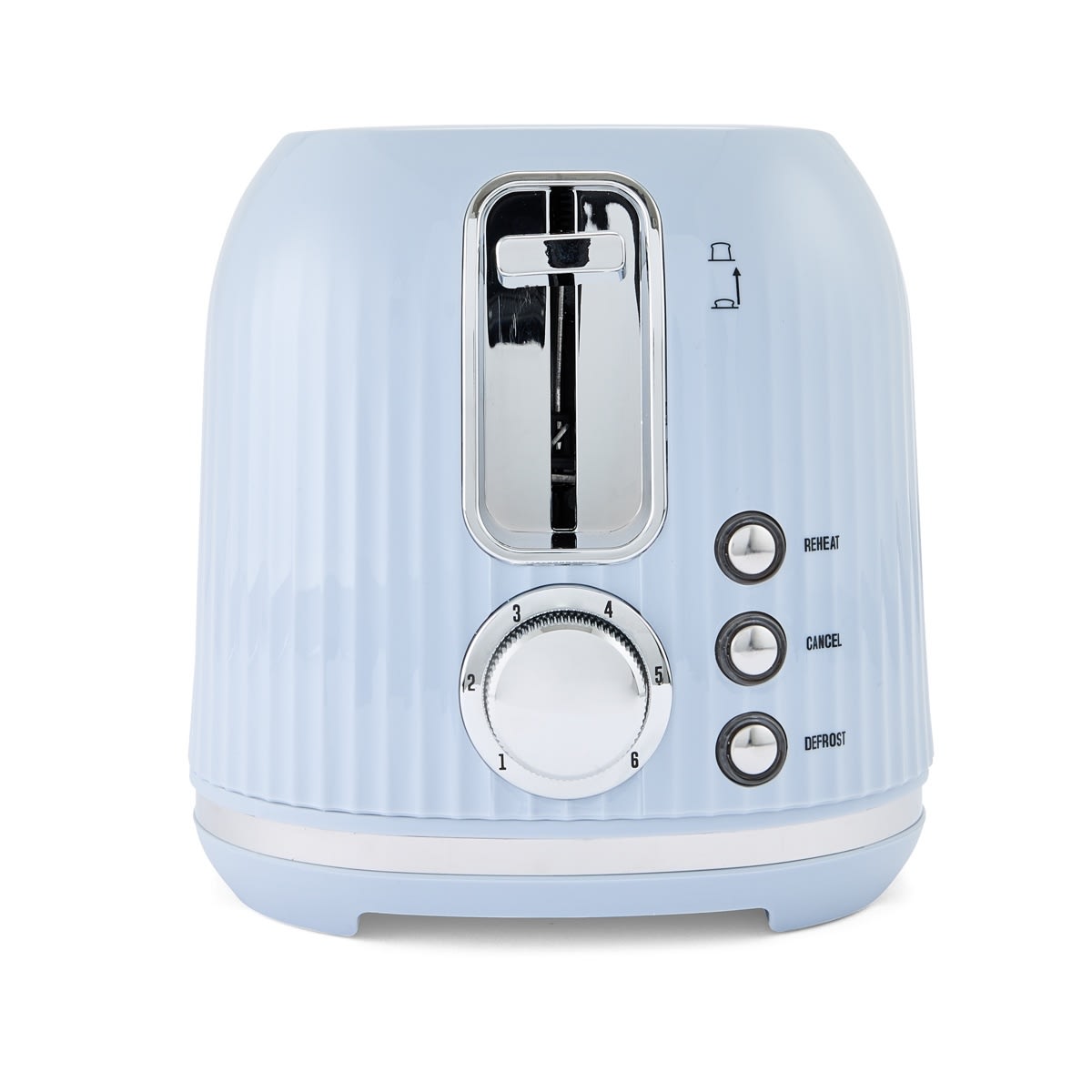 2 Slice Retro Toaster - Blue