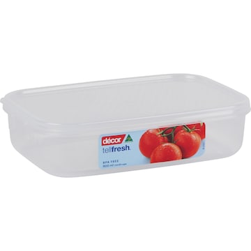 Decor Tellfresh Oblong Container 900mL each