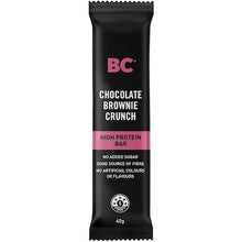 BC Snacks Chocolate Brownie Crunch High Protein Bar 40g