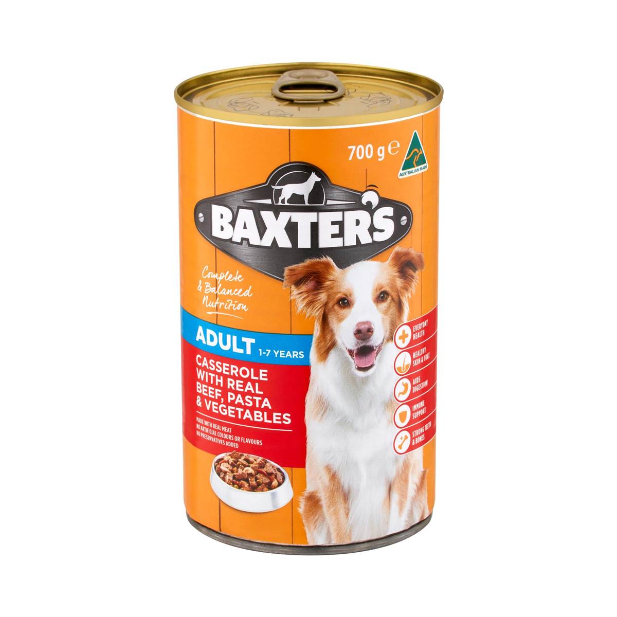 Baxter's Wet Dog Food Casserole Beef, Pasta & Veg 700g