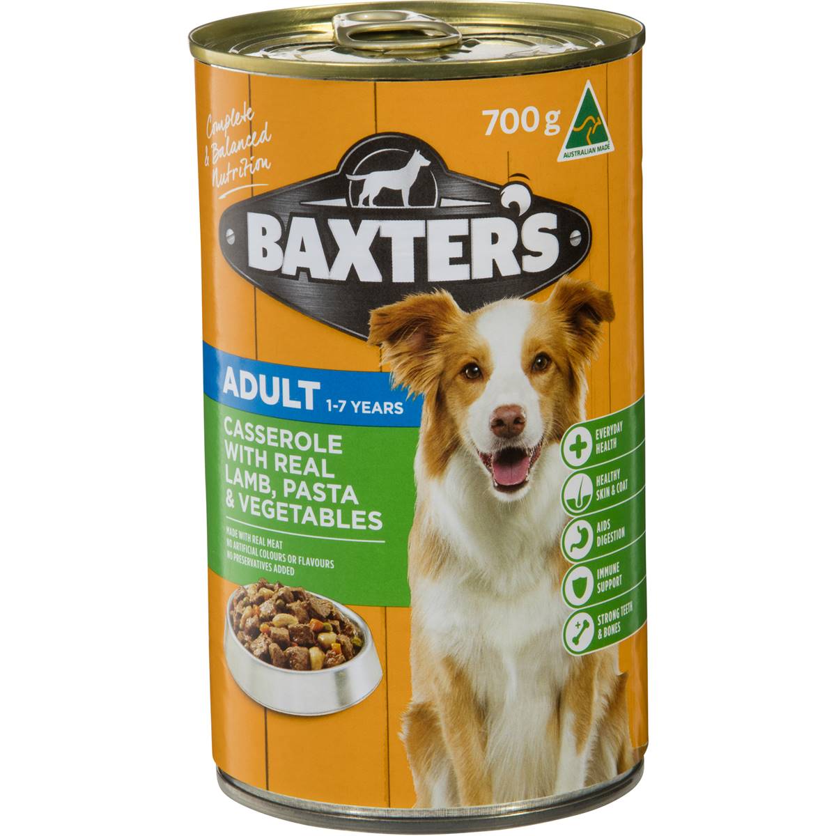 Baxter's Wet Dog Food Casserole Lamb, Pasta & Veg 700g