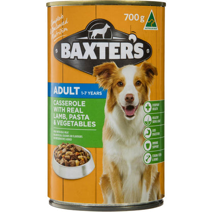 Baxter's Wet Dog Food Casserole Lamb, Pasta & Veg 700g