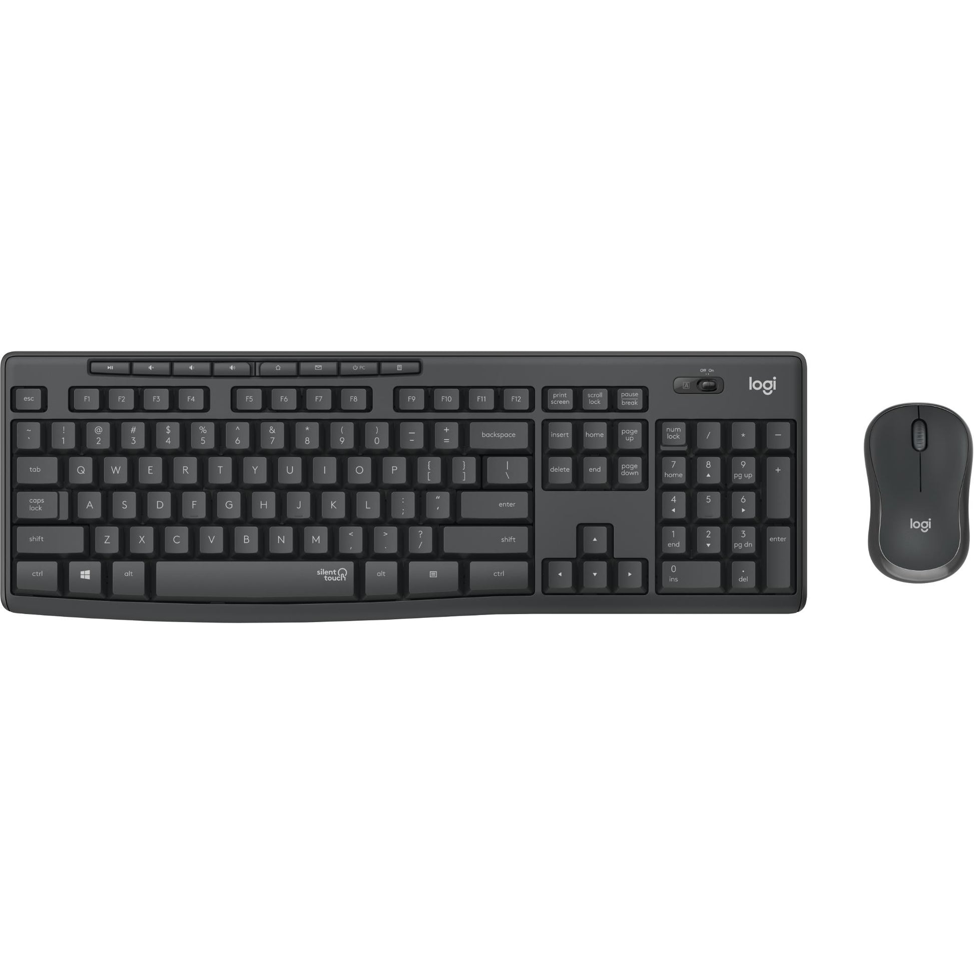 Logitech MK295 Silent Wireless Keyboard & Mouse Combo