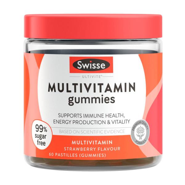 SWISSE UB MULTIVITAMIN GUMMIES 60PK