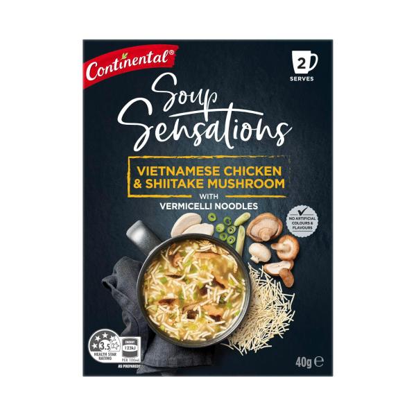 CONTINENTAL SENSATIONS SOUP VIETNAMESE CHICKEN  40G