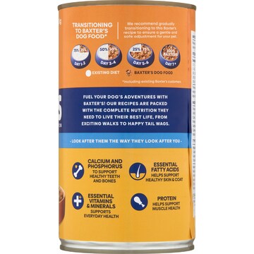 Baxter's Wet Dog Food Casserole Chicken Rice & Veg 1.2kg