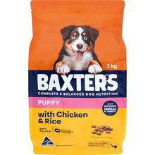 Baxter's Dry Dog Food Puppy Chicken & Rice 3kg