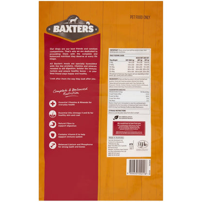Baxter's Dry Dog Food Beef & Vegetables 8Kg