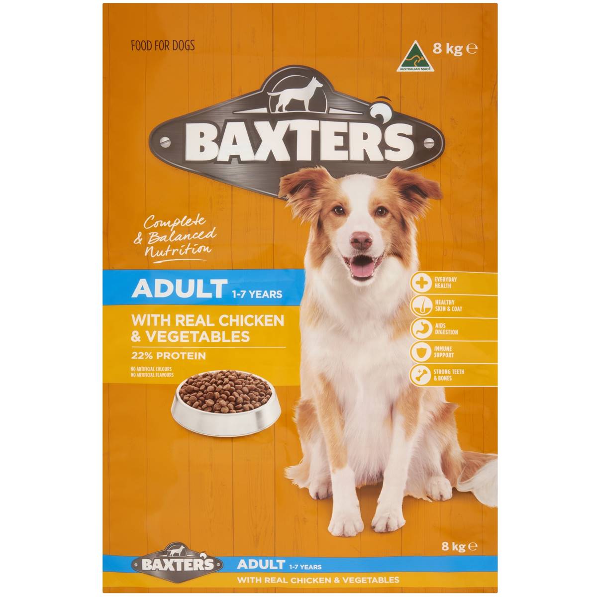 Baxter's Dry Dog Food Chicken & Vegetables 8Kg
