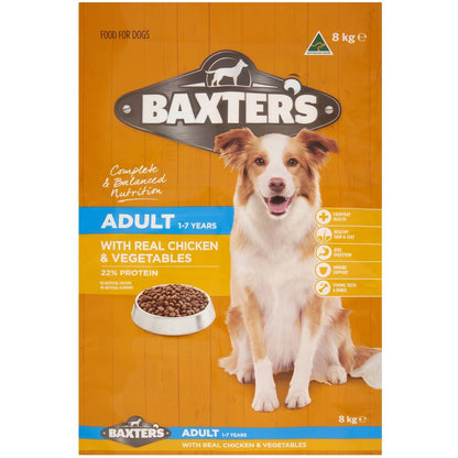 Baxter's Dry Dog Food Chicken & Vegetables 8Kg