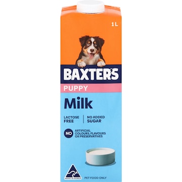 Baxter's Wet Dog Food Puppy Milk 1L