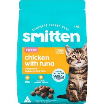 Smitten Kitten Dry Cat Food Chicken & Tuna 1kg