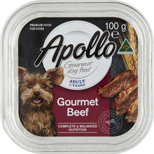 Apollo Wet Dog Food Gourmet Beef 100G
