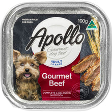 Apollo Wet Dog Food Gourmet Beef 100G