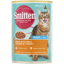 Smitten Cat Food Mince Chicken & Turkey 400g