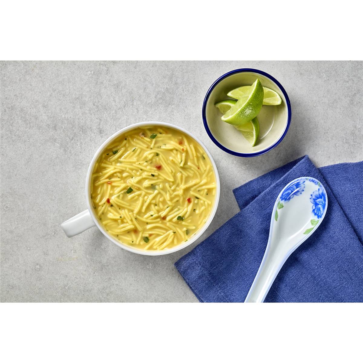 Trident Laksa Flavour Instant Soup With Noodles 60g