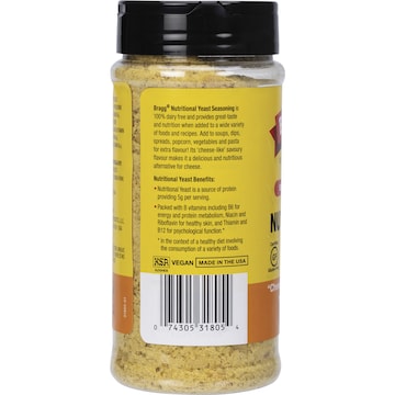 Bragg Nutritional Yeast Cheesy Savoury Seasoning 127g