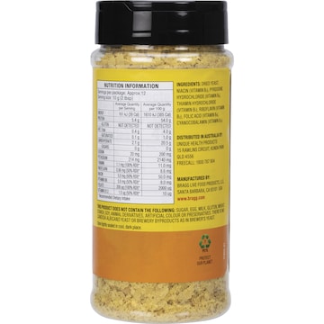 Bragg Nutritional Yeast Cheesy Savoury Seasoning 127g
