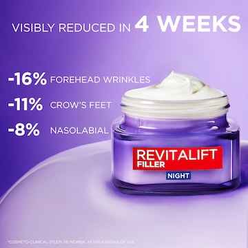 L'Oreal Paris Revitalift Filler Replumping Night Moisturiser 50mL