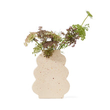 Wavy Ceramic Vase