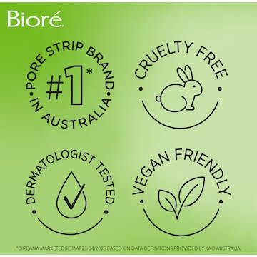 Biore Deep Cleansing Charcoal Pore Strip 6 pack