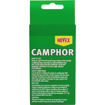 Hovex Insect Control Camphor 18g