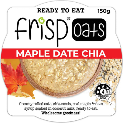 Frisp Oats Maple Date Chia 150g