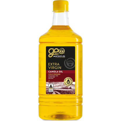GEO Extra Virgin Canola Oil 2L