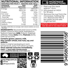 Frisp Ready to Eat Oats Peanut Butter 150g