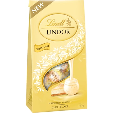 Lindt Lindor Cheesecake Chocolate Bag 123g