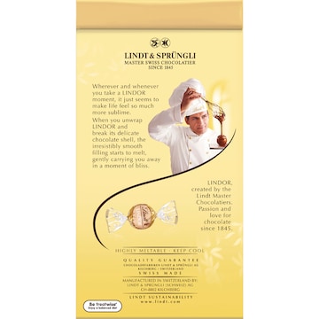 Lindt Lindor Cheesecake Chocolate Bag 123g