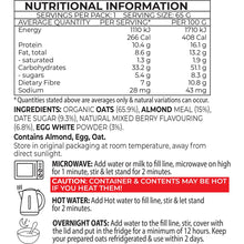 Frisp Organic Oats Mixed Berry 65g