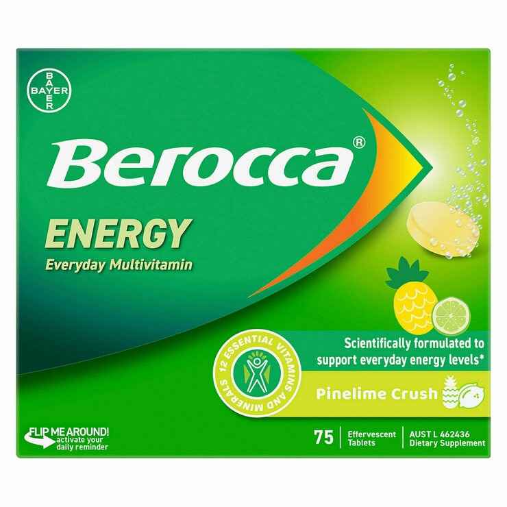 Berocca Pinelime 75 Effervescent Tablets