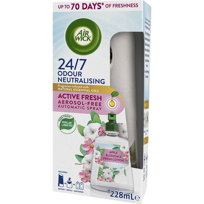 Air Wick Automatic Air Freshener Apple Blossom & Cotton 228mL