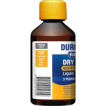 Duro-Tuss Relief Dry Cough Night Time Liquid 3 Years + 200mL