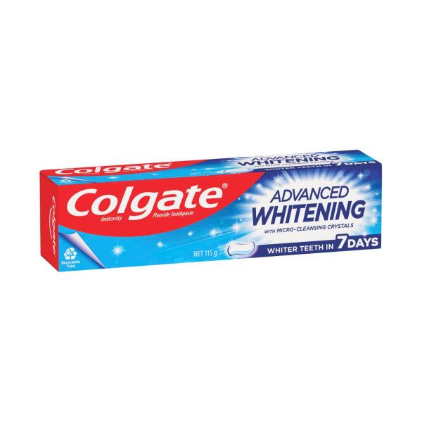 COLGATE ADVANCED WHITENING TOOTHPASTE 115GRAM