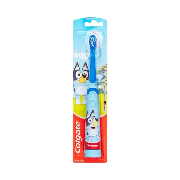 COLGATE KIDS JUNIOR BLUEY POWERED TOOTHBRUSH 1 PACK 