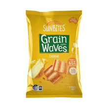 SUNBITES GRAINWAVES WMEAL CHIPS CHEDDAR 170G