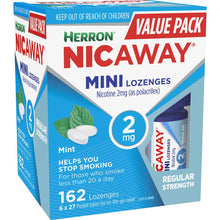 Nicaway Mini Lozenges 2mg Mint 162 pacl