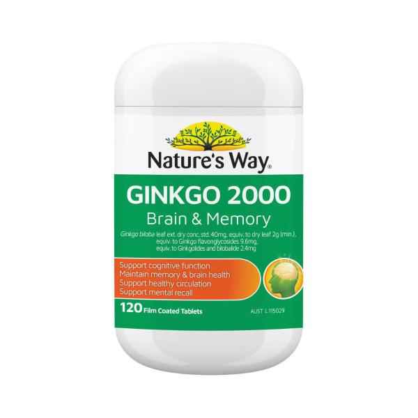 Brain & Memeory Gingko 2000mg