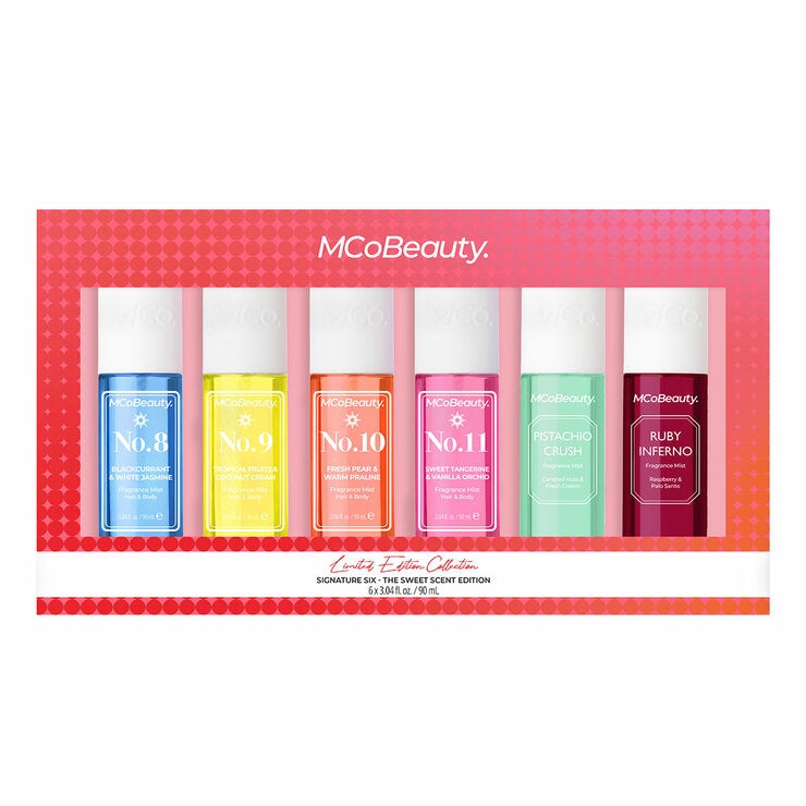 MCoBeauty Fragrance Mist Collection 6 x 90ml