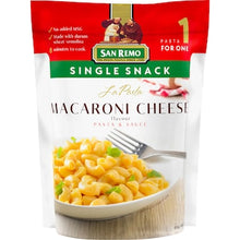 San Remo La Pasta Macaroni Cheese Single Snack 80g