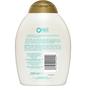 OGX Coconut Curls Conditioner For Curly Hair 385mL
