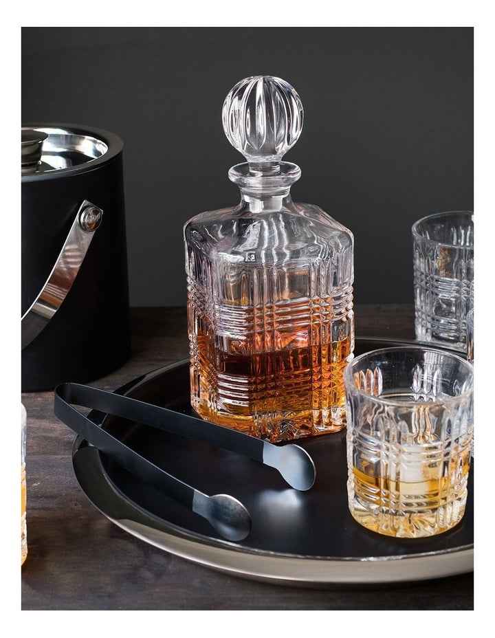 Bond Whisky Decanter Set 5 Piece in Clear