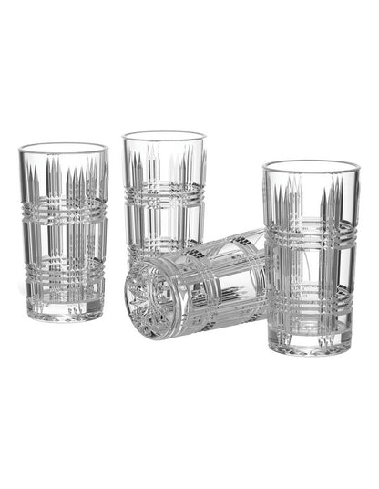 Bond Highball Glass 315ml Set of 4 in White